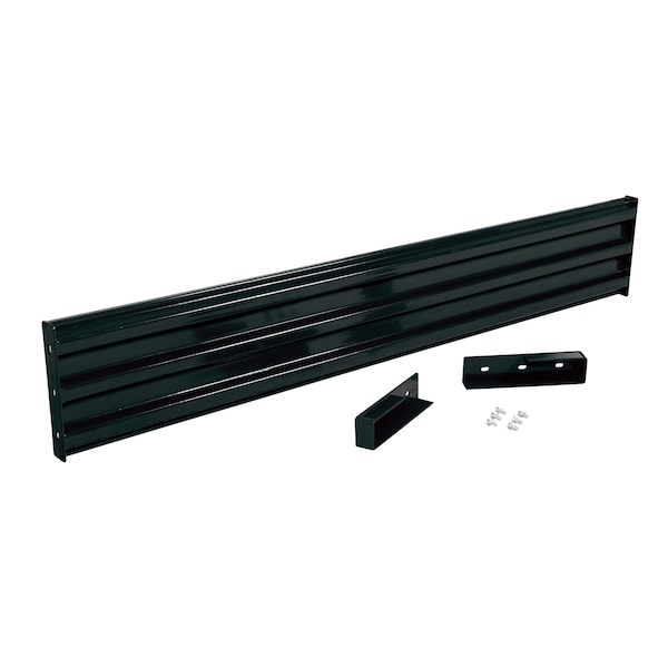 Drop-In Style Guard Rail 9 Ft Black